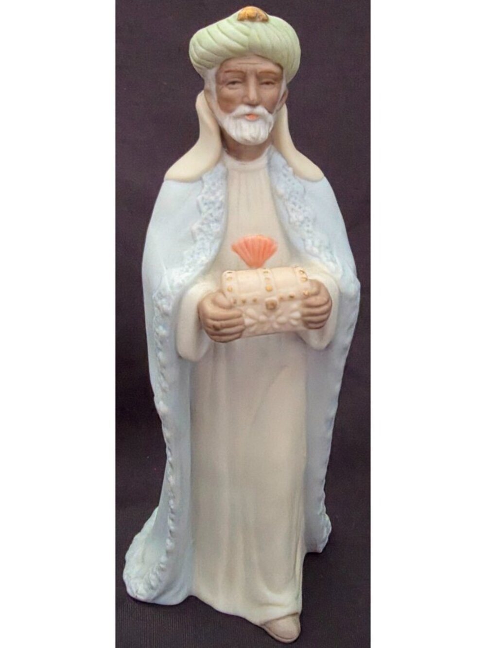 Lefton Spirit of Bethlehem WISE MAN KING pastel Christmas Nativity figure 03915